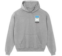 Uruguay Monopoly Card Men's Hoodie - Gray / XL