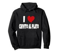 Uruguayan Food Lover Uruguay I Love Chivito al plato Pullover Hoodie