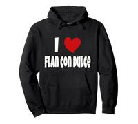 Uruguayan Food Lover Uruguay I Love Flan con dulce Pullover Hoodie