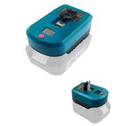URUN 65 W USB-C Charger, Battery Charger Adapter for Makita 18 V Lithium Battery, Type-C & USB Port Output, LED Display Screen, 1.5 Hours Charge Time, Battery Not Included
