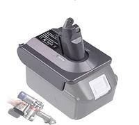 URUN For Dyson V6 Battery Adapter, MT18V6 Adapter for Makita 18V Lithium Battery Work for Dyson V6 Vacuum Animal Motorhead Trigger Absolute Slim Fluffly (Adapter Only)