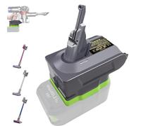 URUN 【Upgraded 2-in-1 Dyson V7/8 Adapter for Ryobi 18V Lithium Battery Convert to for Dyson V7/8 Handheld Vacuum Cleaner Battery Compatible with V7/8 Animal V7/8 Absolute V7/8 Motorhead Pro V7/8