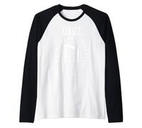 Uruz Norse Rune of Power Raglan Baseball Tee