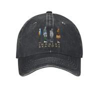 URYRYUI Printed Baseball Cap Imagine Dragons Band Loom Tour 2024 Print Cap for Unisex Cotton Music Trucker Hat Daily Adjustable Sports Accessories Gifts