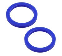 URYVAIW Seal E61, Pack of 2, Blue, 73 x 57 x 8.5 mm, Food Grade Silicone, BPA Free, for Brewing Group Espresso Machine