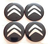 URYYRIT Car Hub Centre Caps, For Citroen, 55mm, Waterproof DustProof Wheel Decoration Cover, Wheel Center with Logo Emblem Sticker, Exterior Accessories