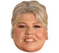 Urzila Carlson (Smile) Celebrity Mask, Flat Card Face, Fancy Dress Mask