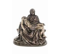 US 10.63 Inch Michelangelo's Pieta Cold Cast Bronze Material Figurine