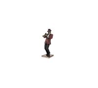 US 12.25 Inch Trumpet Player Cold Cast Decorative Figurine, Bronze Color
