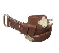 US 1907 M1 Garand Rifle Sling Leather Steel Fitting Reproduction (BROWN (COPPER))