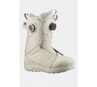 US 7.5 Salomon Womens Ivy BOA Snowboard Boots Off White Size 5.5