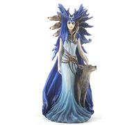 US 9.75 inch Fantasy Figure Hekate wWolves Anne Stokes Collectible Gifts