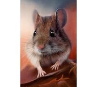 US Academic diary 2025-2026 week to view, student diary with Mouse artwork by Sally Sturgess: August 25 - July 26. 108 pages and glossy cover. Perfect gift for student or mouse lover