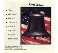 US Air Force Air Combat Command Heritage of America Band - Emblems