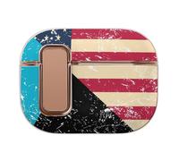 US And Bahamas Vintage Flag Trendy Bluetooth Earbuds Protector Printed Wireless Earbud Case Covers Compatible with Airpods Pro 2
