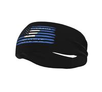 US and Bethel Heights, Arkansas Flag Headbands Men Women Non Slip Wicking Sports Sweatband for Gym Basketball Yoga Hairbands