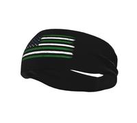 US and Flag of The Mountain Republic Headbands Men Women Non Slip Wicking Sports Sweatband for Gym Basketball Yoga Hairbands