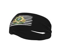 US and Insignia USA Army 2nd Cavalry Regiment V2 Headbands Men Women Non Slip Wicking Sports Sweatband for Gym Basketball Yoga Hairbands