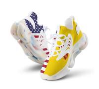 US and New Mexico State Flag Fashion Trainers for Men Running Shoes