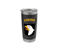 US Army 101st Airborne Infantry Division Patch, Veterans Stainless Steel Insulated Tumbler