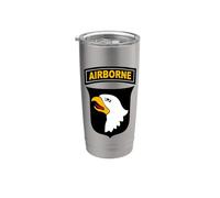 US Army 101st Airborne Infantry Division Patch, Veterans Stainless Steel Insulated Tumbler