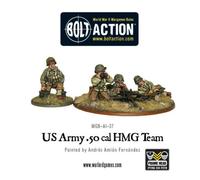 US Army 50 Cal HMG Team - 28mm Scale Miniatures for Bolt Action Highly Detailed World War 2 Miniatures
