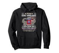 US Army 82nd Airborne Division Death From Above Veterans Day Pullover Hoodie