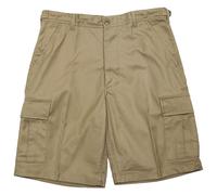 US ARMY BERMUDA BDU STYLE COMBAT CARGO MENS WORK SHORTS BEIGE KHAKI : S-XXL