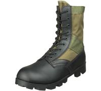 US Army Combat Vietnam Era Jungle Mens Boots Military Panama Sole Olive OD 5-13