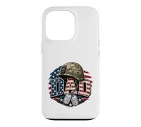 US Army Dad Military Veteran Father Hero Case for iPhone 13 Pro