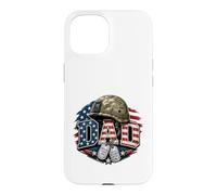 US Army Dad Military Veteran Father Hero Case for iPhone 15
