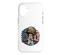 US Army Dad Military Veteran Father Hero Case for iPhone 16