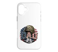 US Army Dad Military Veteran Father Hero Case for iPhone 16 Plus
