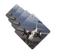 US Army Plane Car Air Freshener Cards for Women Men 4 Pack Cute Car Accessories Long Lasting Scent Car Diffuser Hanging Auto Aromatherapy Tablets Car Fresheners Gifts