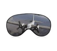 US Army Plane Sleep Mask Soft Comfortable Eye Mask with Adjustable Strap Eye Cover Eye Shade for Men Women Work Travel