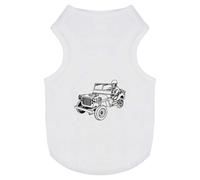'US Army Truck' Pet Dog/Cat T-Shirt (PT00083179)