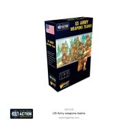 Warlord Games US Army Weapons Teams - 28mm Scale Miniatures for Bolt Action Highly Detailed World War 2 Miniatures for Table-top Wargaming