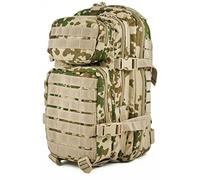 US Assault Army Pack Tactical MOLLE Backpack 20L German Tropical Camo