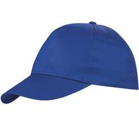 US BASIC 5 Panel Childrens Baseball Cap HAT - 13 Colours (Royal Blue)