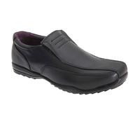 US Brass Men's Custer Clipper Twin Gusset Shoes in Black | Size: 4 US Brass Black 4