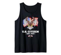 US Citizen Est 2026 Citizenship New USA Citizen Tank Top
