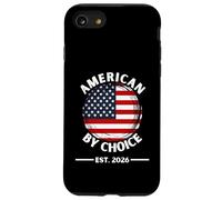 US Citizenship American By Choice Est 2026 USA Flag Case for iPhone SE (2020) / 7/8