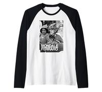 US Democratic Nominee Geraldine Ferraro by Michael Grecco Raglan Baseball Tee
