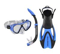 US Divers SET DORADO II JR BLUE BLACK S