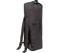 US duffle bag with double strap, polyester, black, 95 x 53 cm