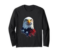 US Eagle Pride - American Flag Long Sleeve T-Shirt