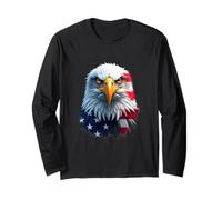US Eagle Pride - American Flag Long Sleeve T-Shirt