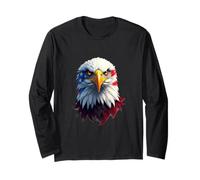 US Eagle Pride - American Flag Long Sleeve T-Shirt