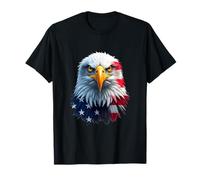 US Eagle Pride - American Flag T-Shirt