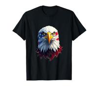 US Eagle Pride - American Flag T-Shirt